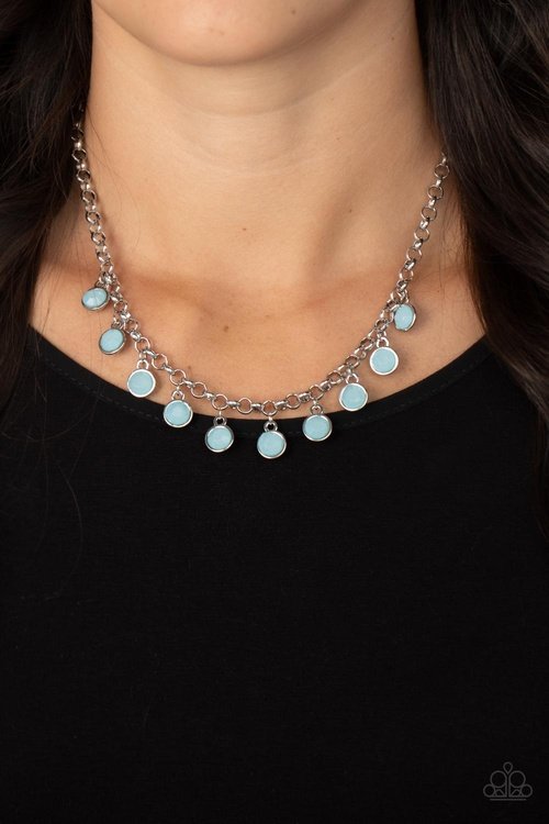 MOONBEAM MAGIC BLUE-NECKLACE