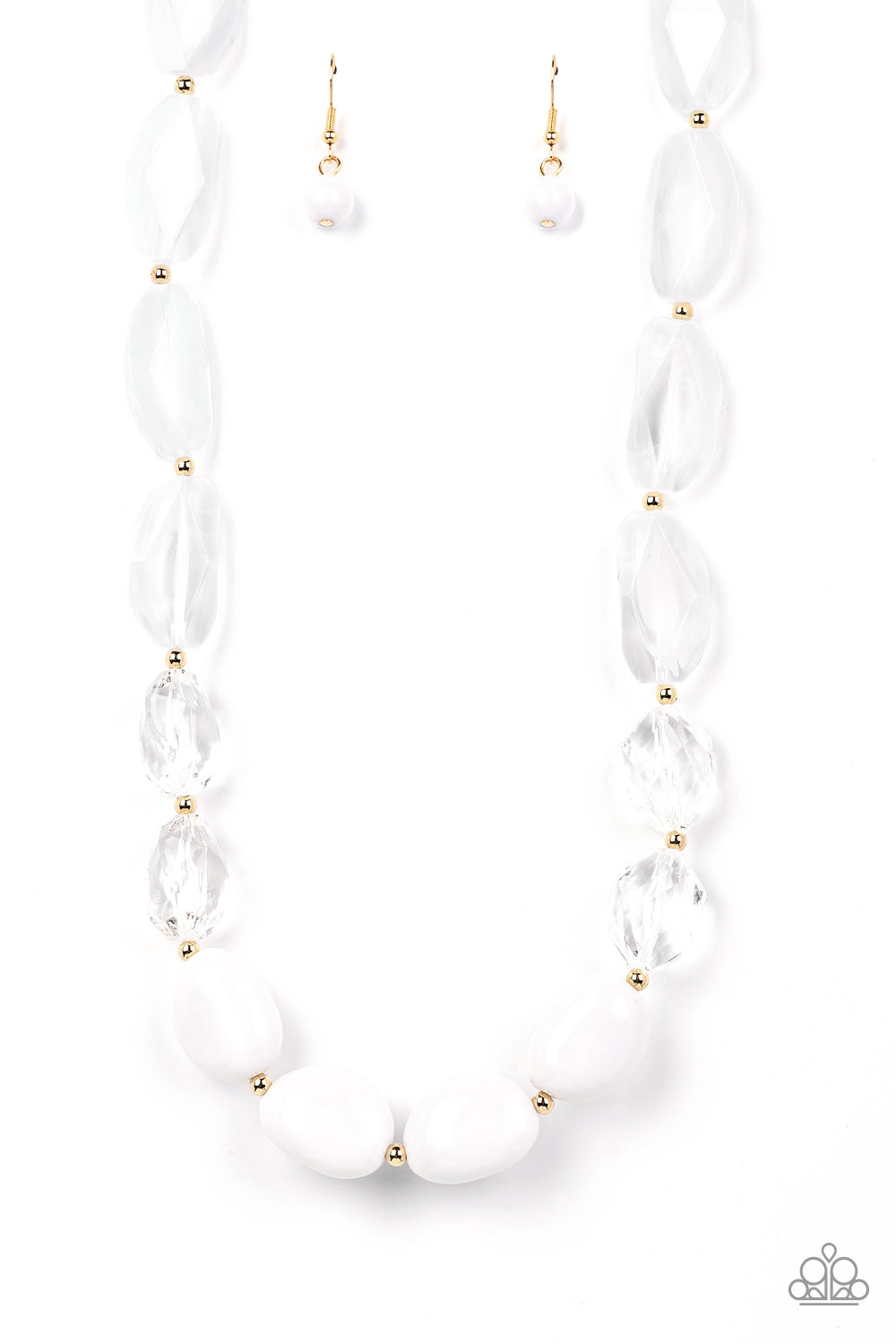 PRIVATE PARADISE WHITE-NECKLACE