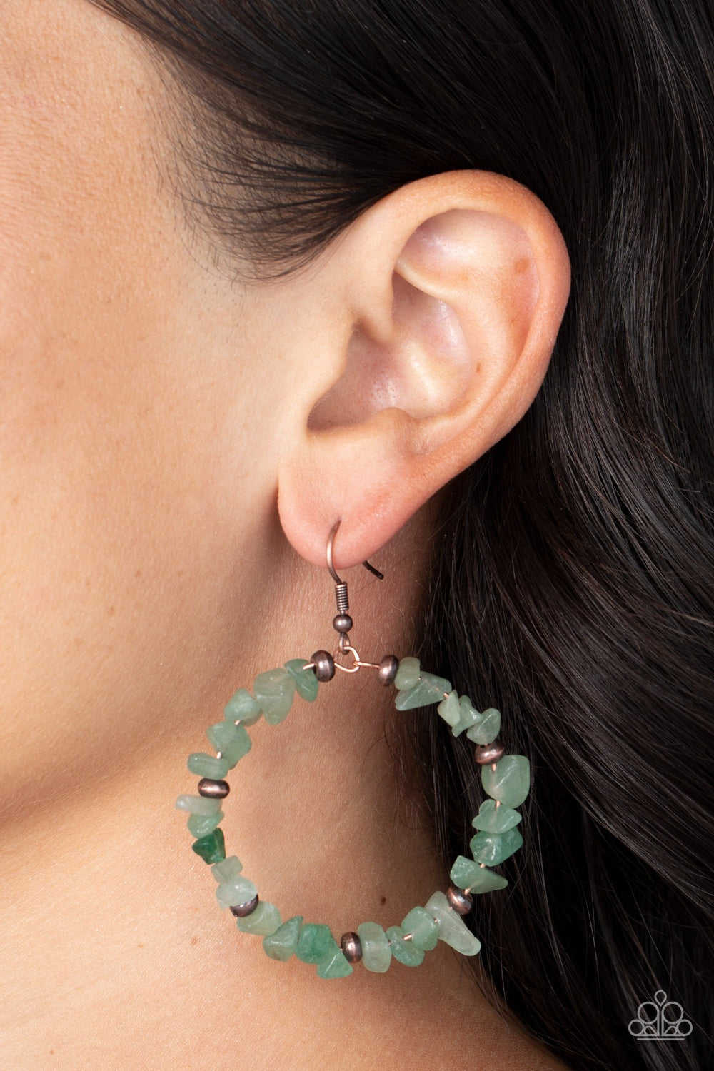 MINERAL MANTRA GREEN-EARRINGS