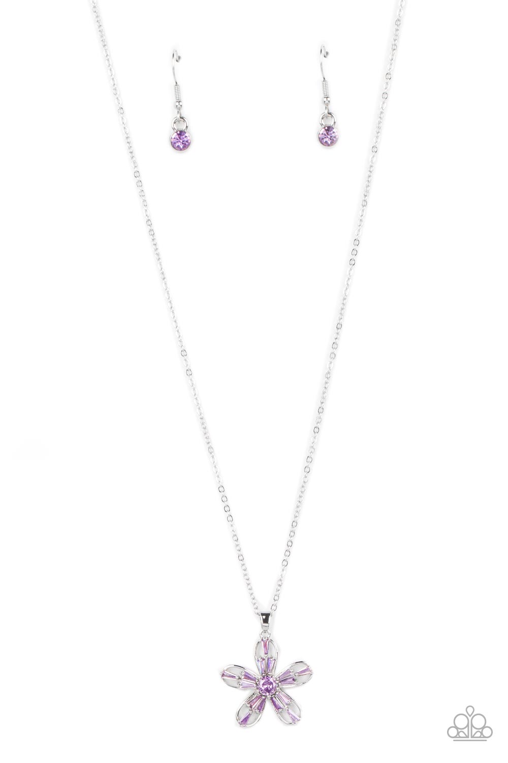 BOTANICAL BALLAD PURPLE-NECKLACE