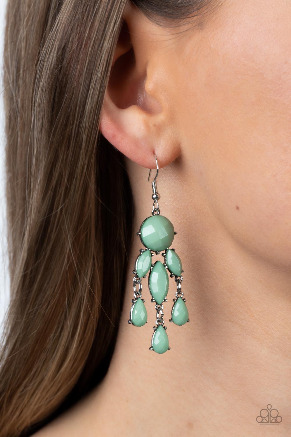 SUMMER FEELING GREEN-EARRINGS