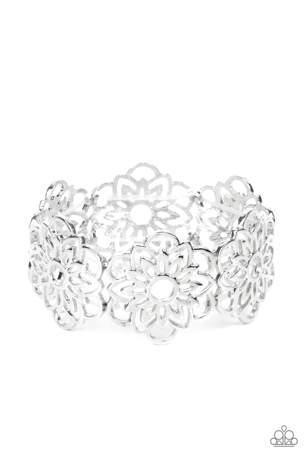 BAROQUE BOUQUET SILVER-BRACELET