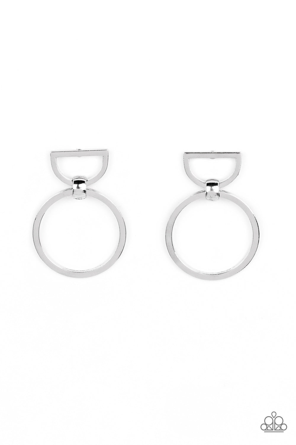 CONTOUR GUIDE SILVER-EARRINGS