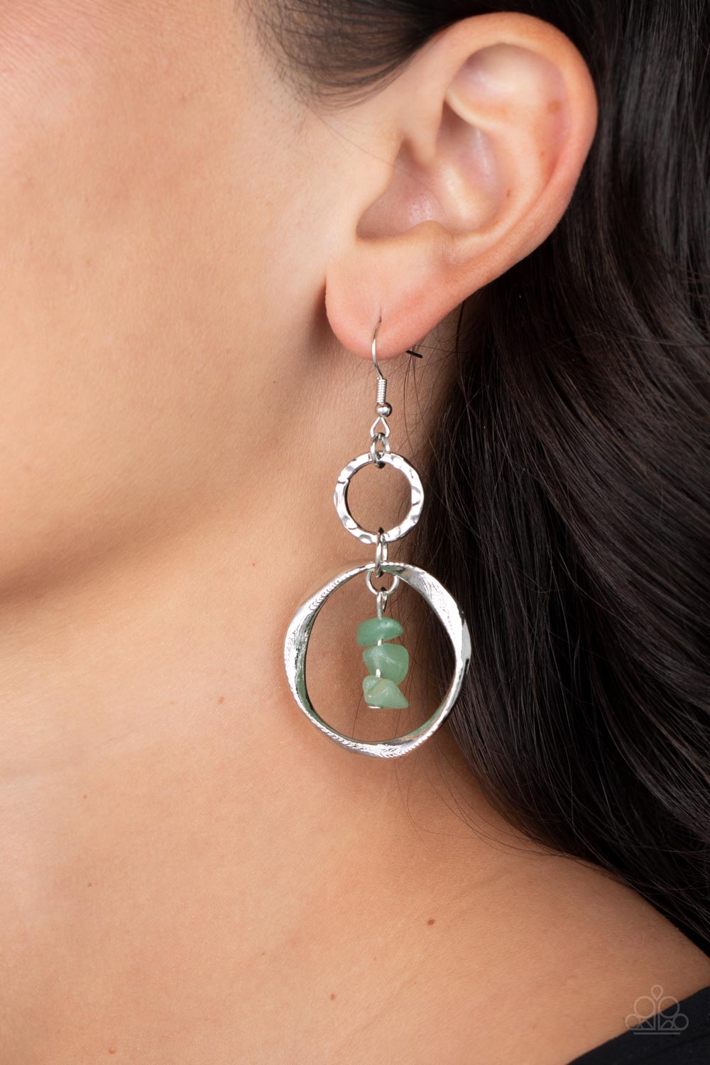 GOOD NATURED SPIRIT GREEN-EARRINGS