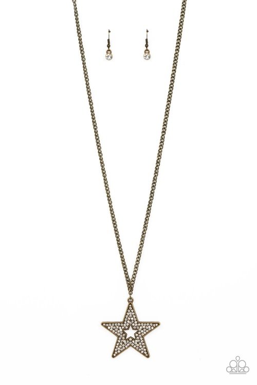 SUPERSTAR STYLIST BRASS-NECKLACE