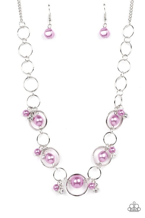 THINK OF THE POSH-IBILITIES! PURPLE-NECKLACE