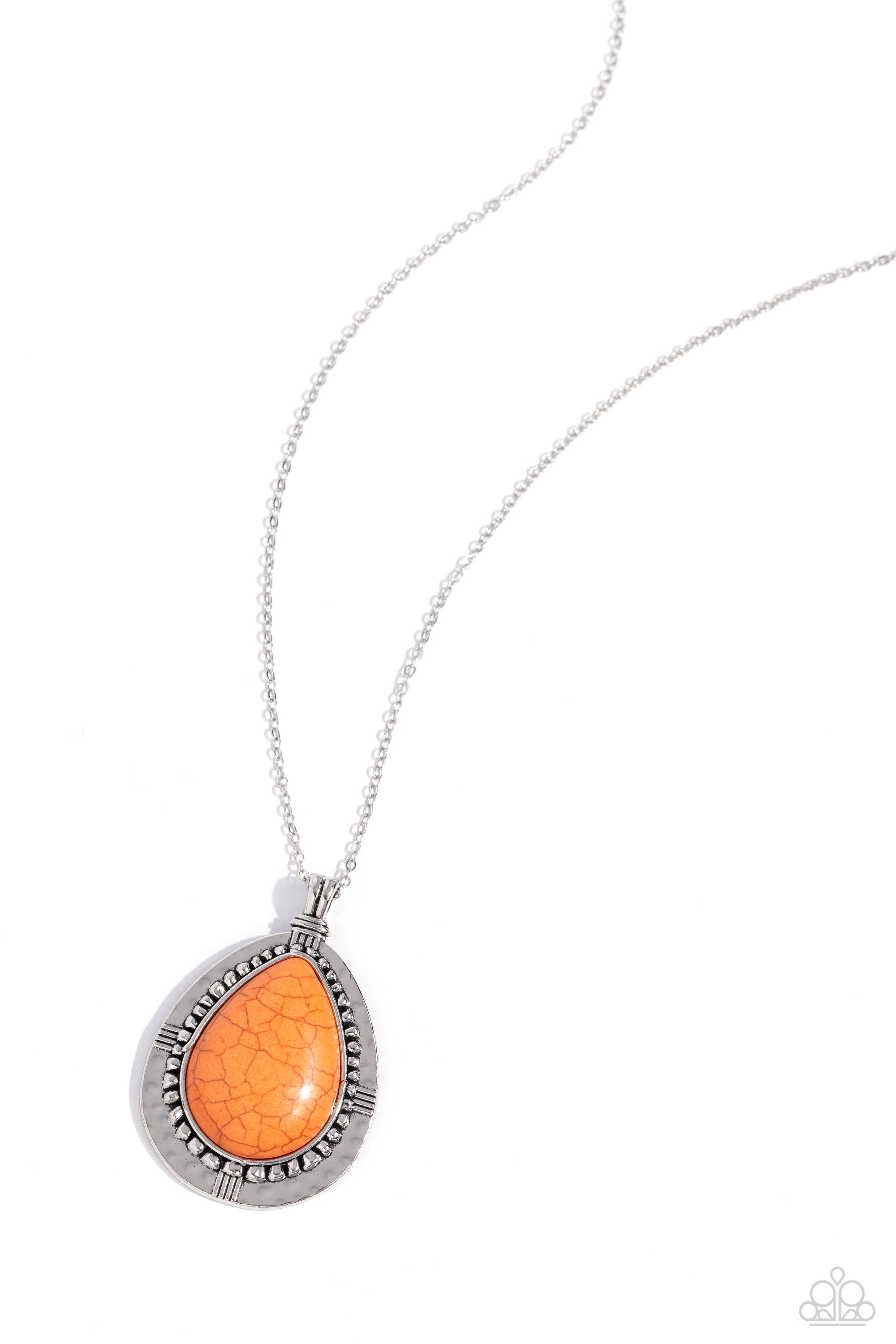 WESTERN WILDERNESS ORANGE-NECKLACE