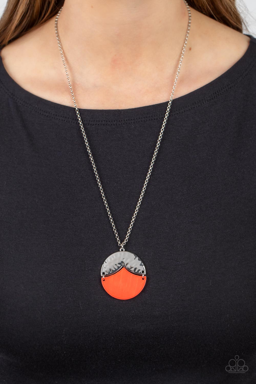 SEASIDE SABBATICAL ORANGE-NECKLACE