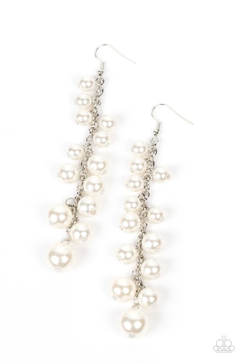 ATLANTIC AFFAIR WHITE-EARRINGS