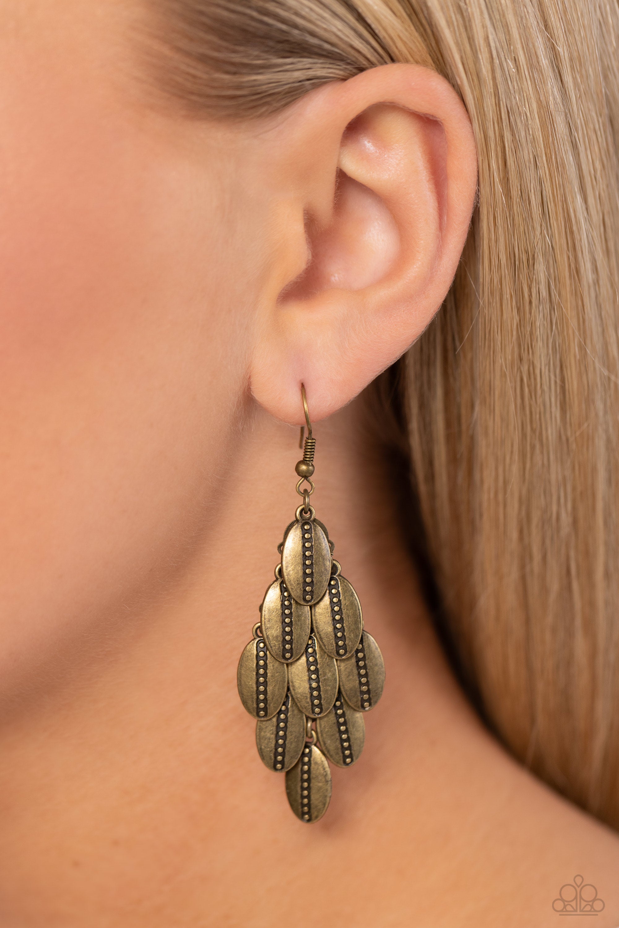 TUMBLEWEED TREK BRASS-EARRINGS