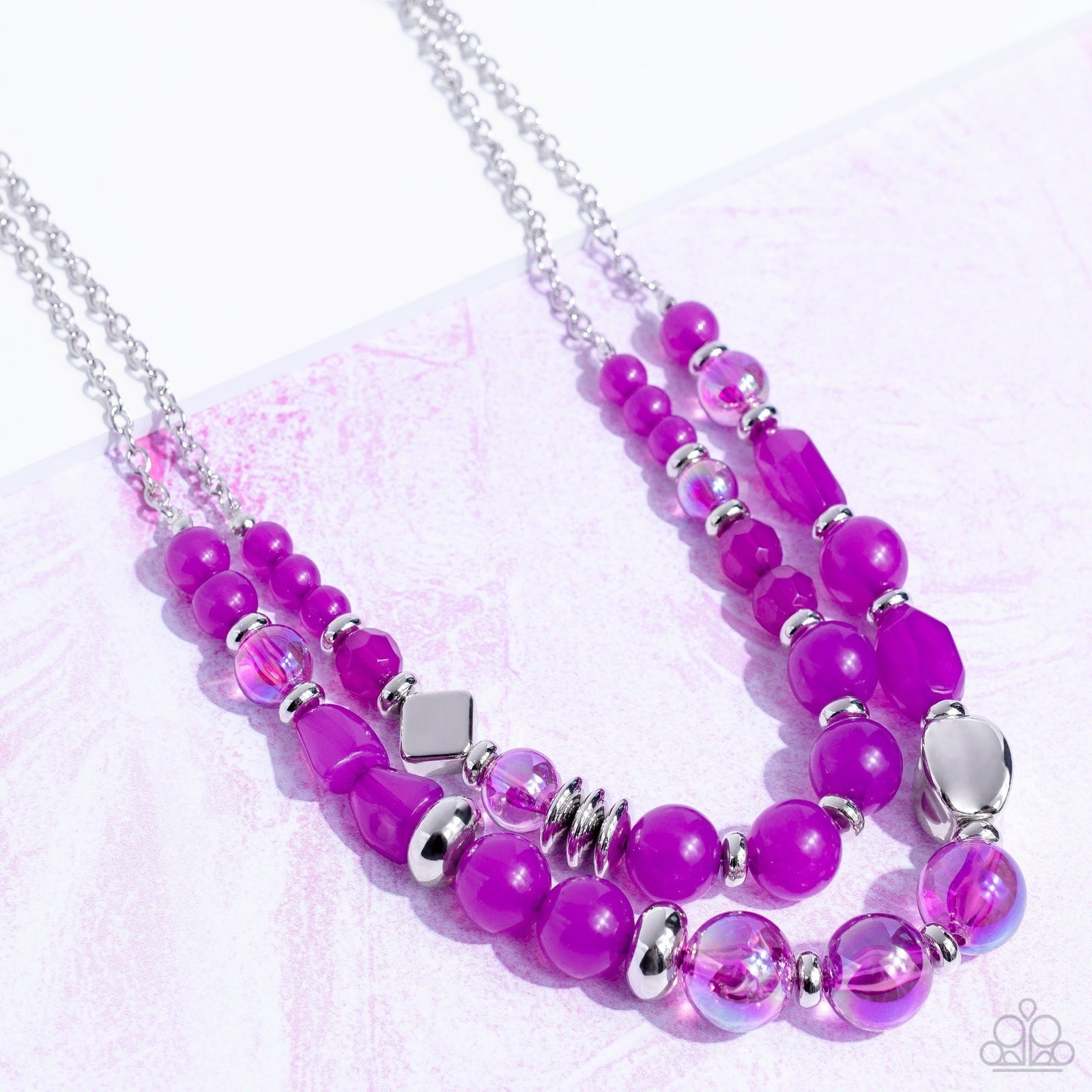 MERE MAGIC PURPLE-NECKLACE