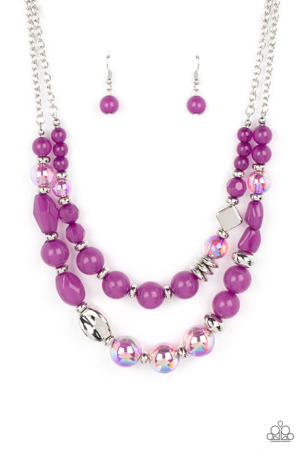 MERE MAGIC PURPLE-NECKLACE