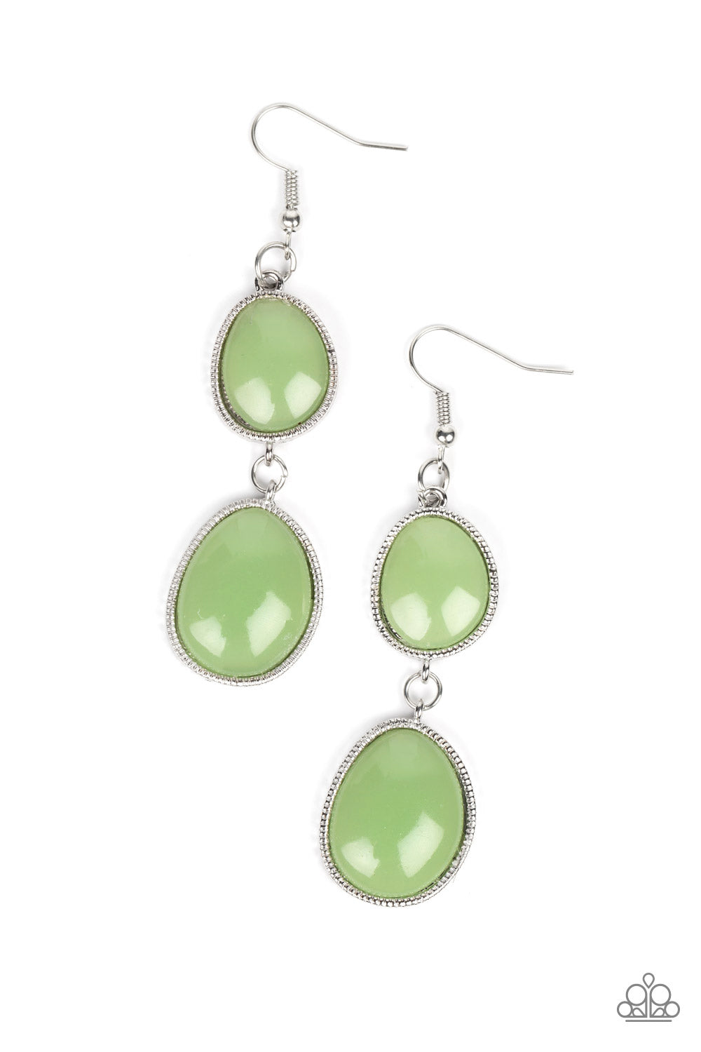 MEDITERRANEAN MYTH GREEN-EARRINGS