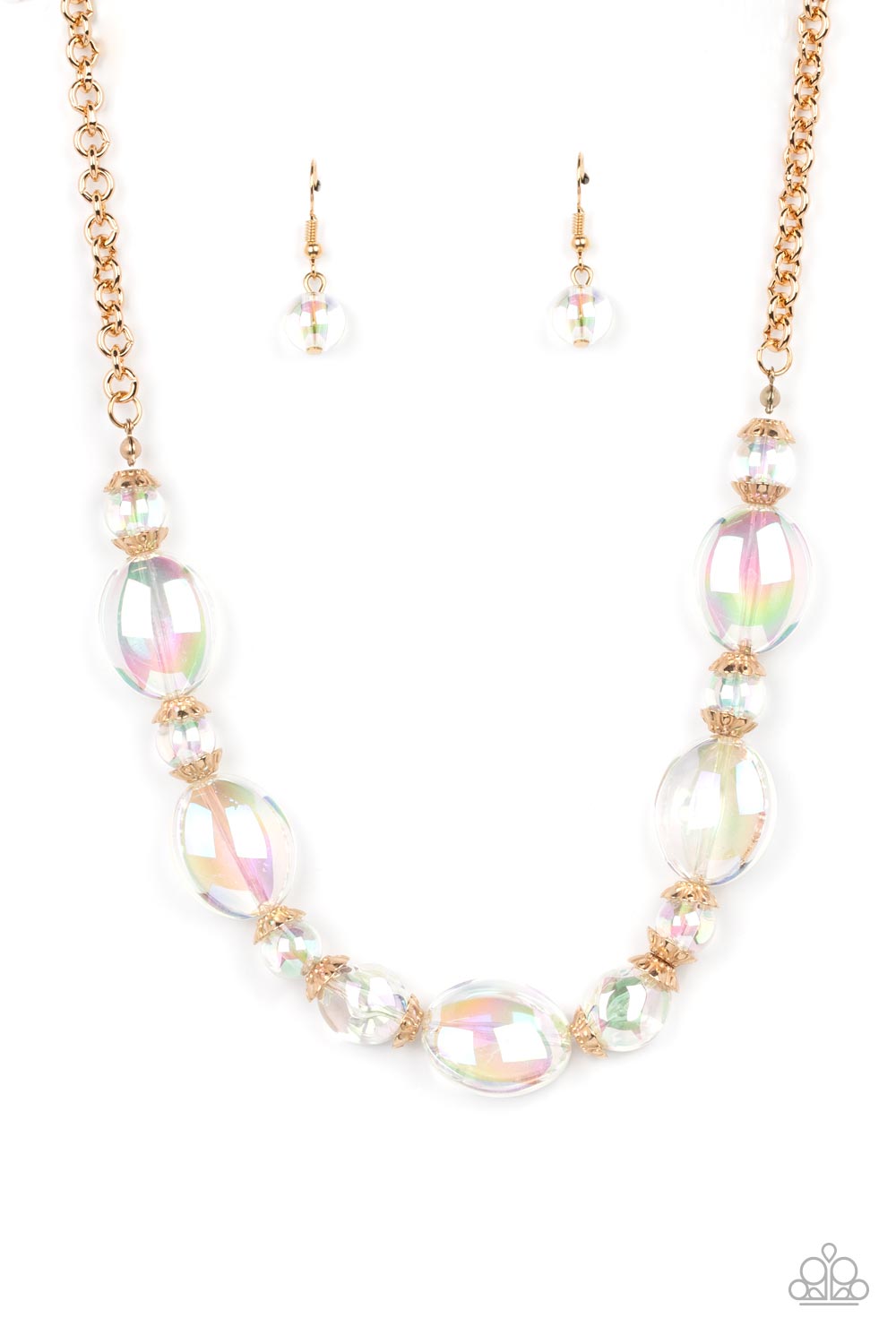 PRISMATIC MAGIC GOLD-NECKLACE