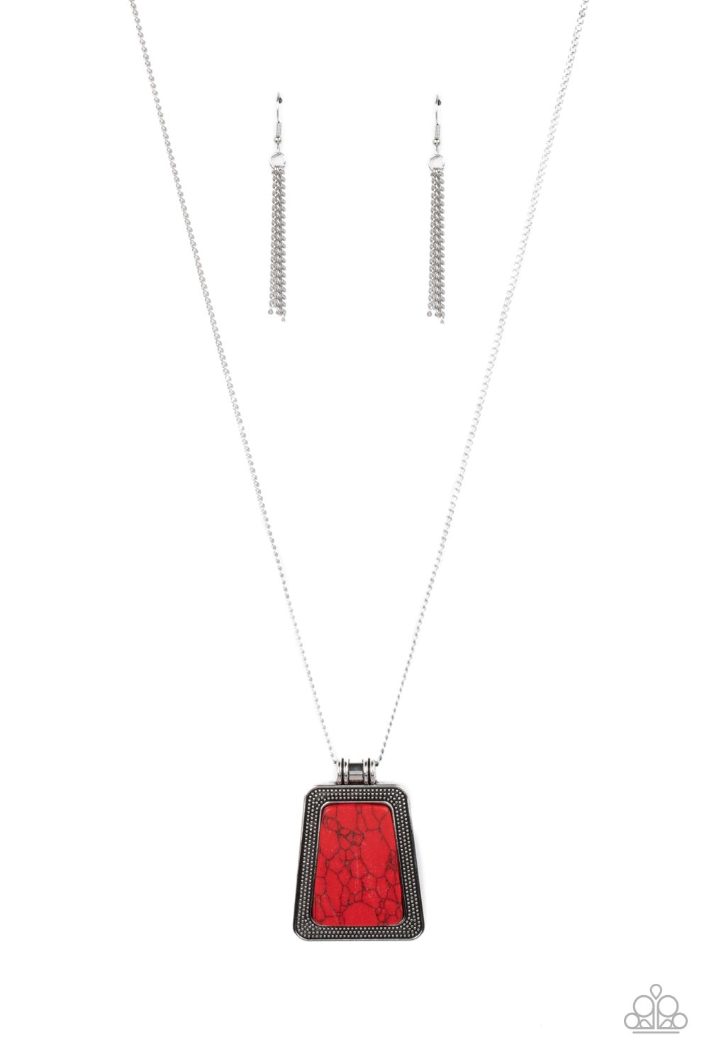 PRIVATE PLATEAU RED-NECKLACE