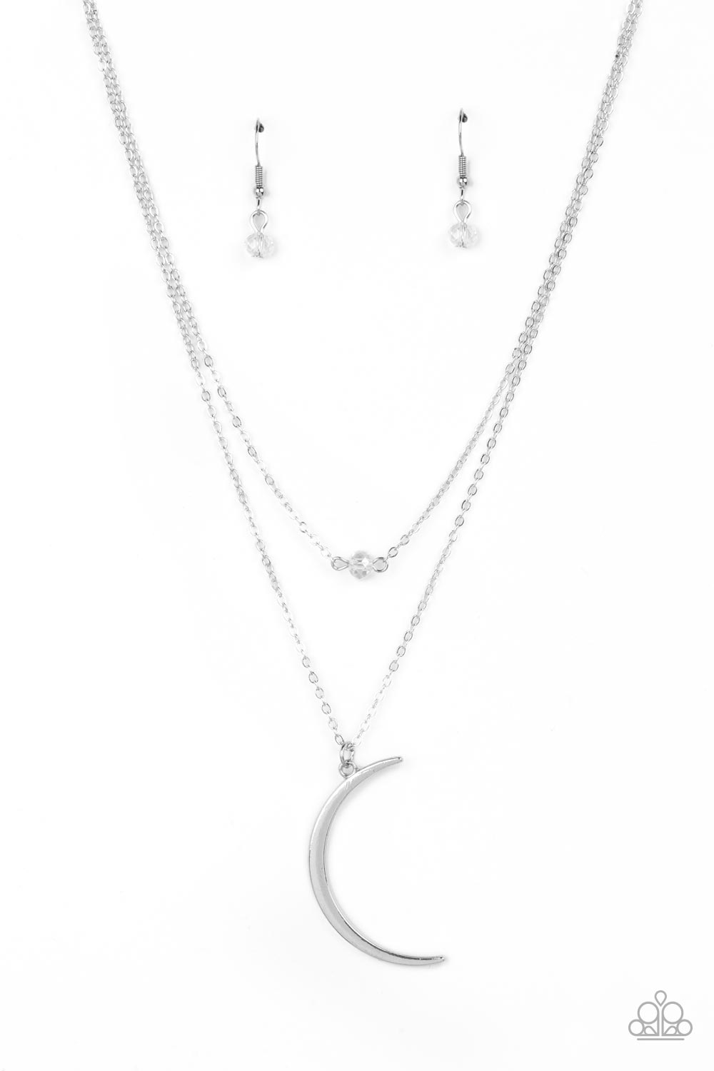 MODERN MOONBEAM WHITE-NECKLACE