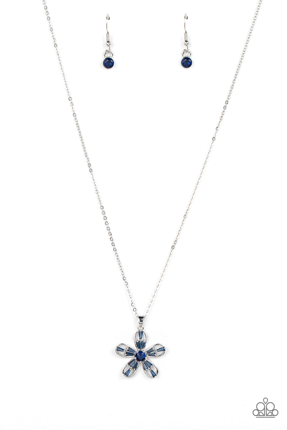 BOTANICAL BALLAD BLUE-NECKLACE