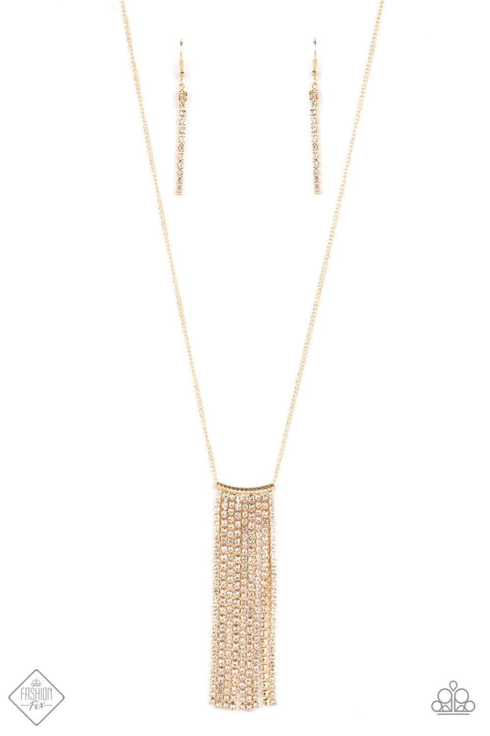 STELLAR CRESCENDO GOLD-NECKLACE