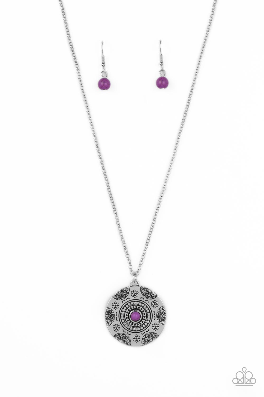 WILD PRAIRIES PURPLE-NECKLACE