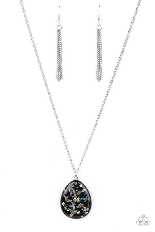 SHIMMERING SEAFLOORS BLACK-NECKLACE