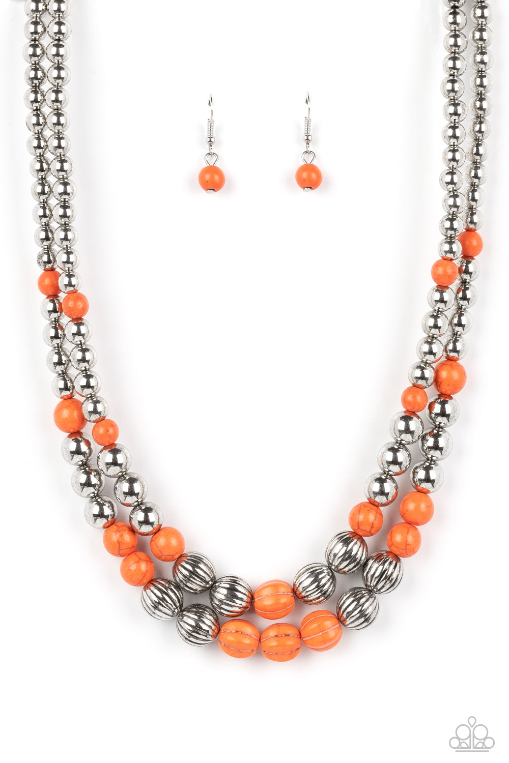 COUNTRY ROAD TRIP ORANGE-NECKLACE