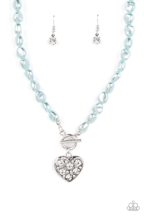 COLOR ME SMITTEN BLUE-NECKLACE