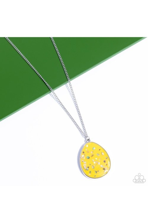 SHIMMERING SEAFLOORS YELLOW-NECKLACE