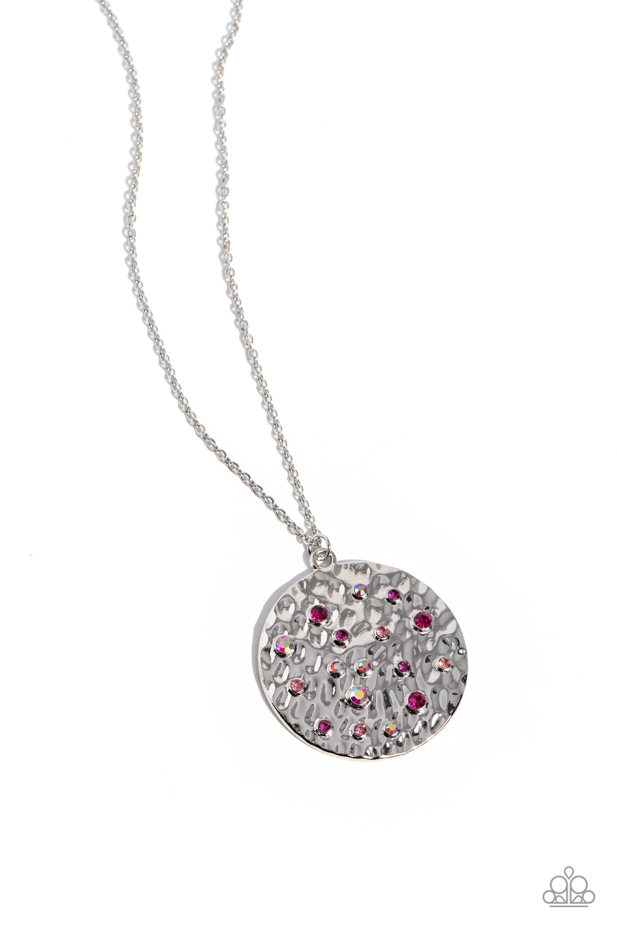 COMET BELOW PINK-NECKLACE