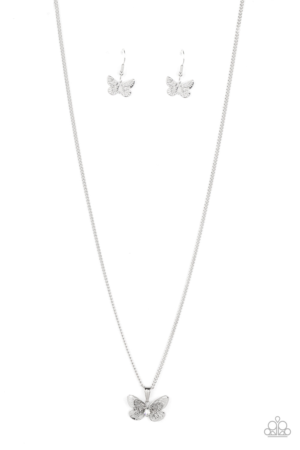 HIGH-FLYING FASHION WHITE-NECKLACE