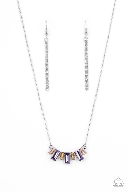 HYPE GIRL GLAMOUR PURPLE-NECKLACE