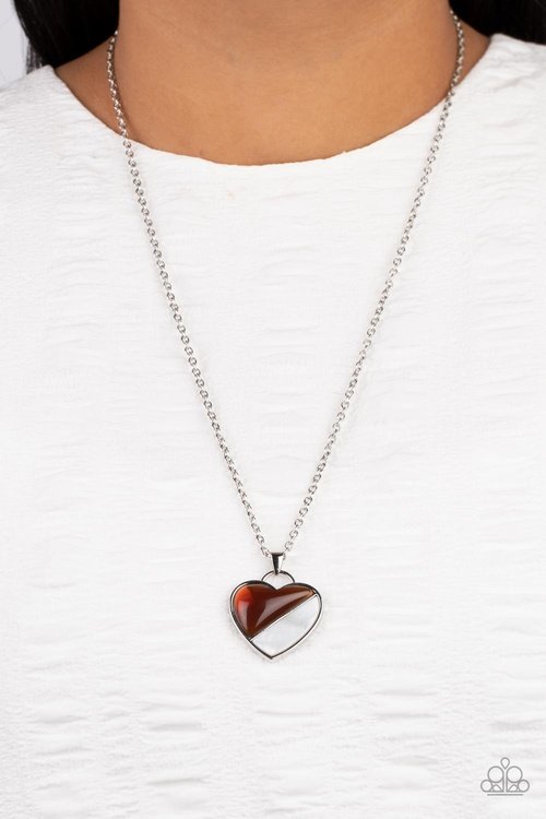 NAUTICAL ROMANCE BROWN-NECKLACE