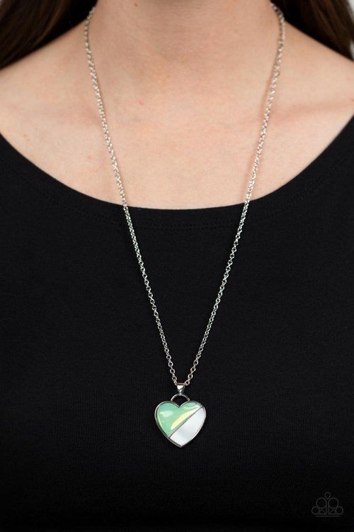 NAUTICAL ROMANCE GREEN-NECKLACE