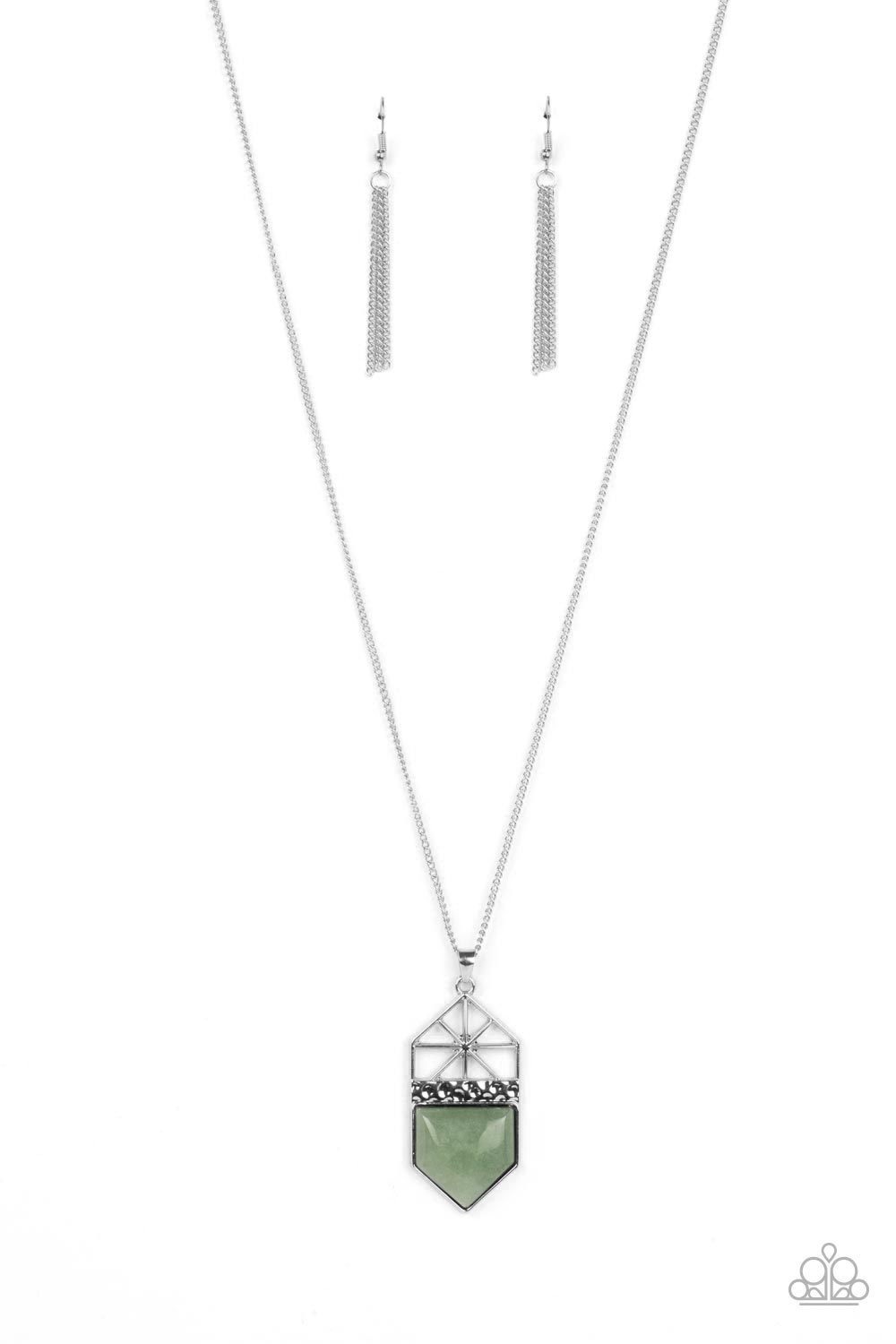 TRAILBLAZING TALISMAN GREEN-NECKLACE