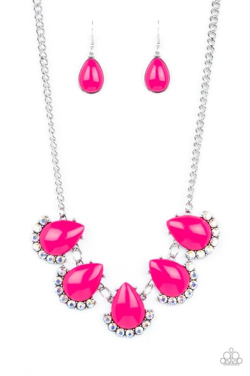 ETHEREAL EXAGGERATIONS PINK-NECKLACE