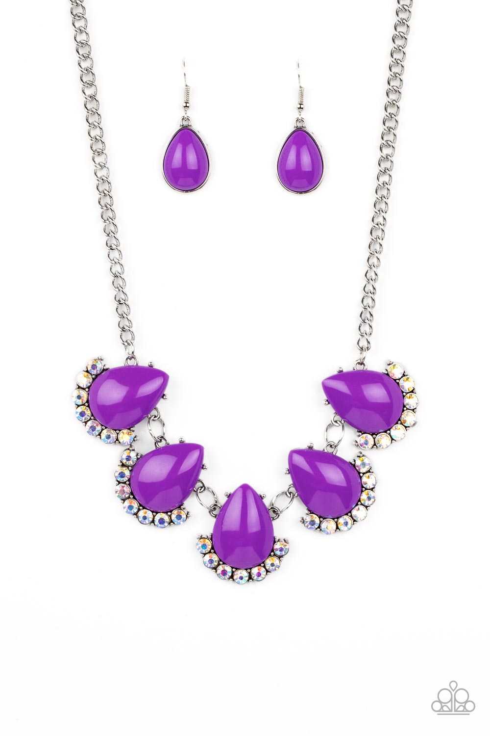 ETHEREAL EXAGGERATIONS PURPLE-NECKLACE