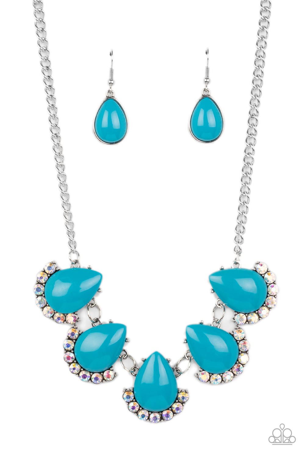 ETHEREAL EXAGGERATIONS BLUE-NECKLACE