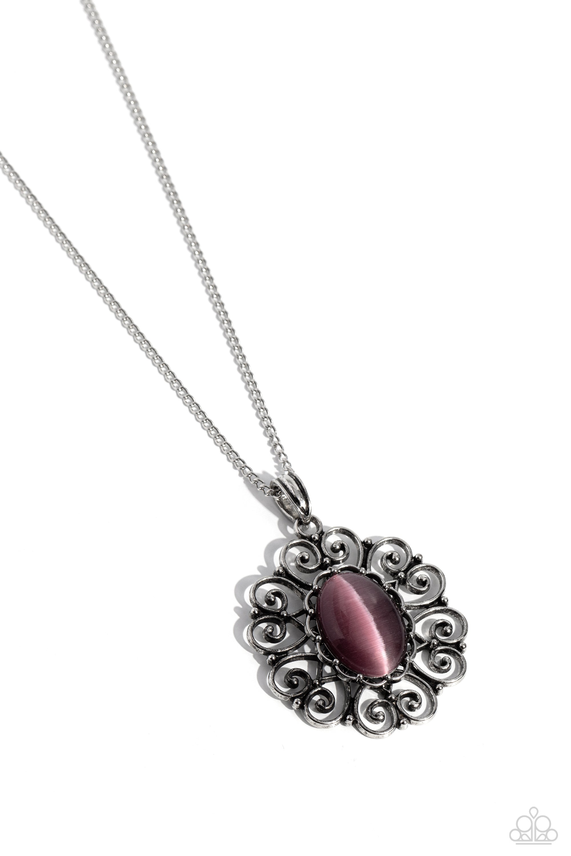 SENTIMENTAL SABBATICAL PURPLE-NECKLACE