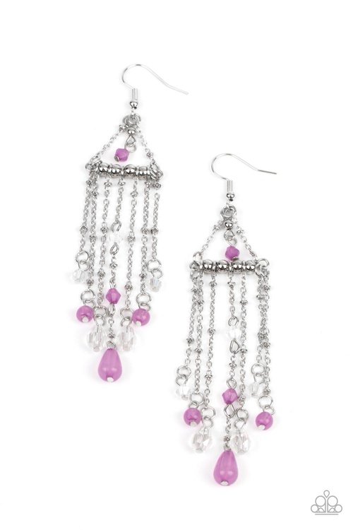 MARINA BREEZE PURPLE-EARRINGS