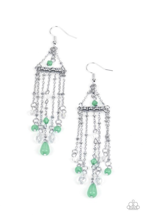 MARINA BREEZE GREEN-EARRINGS