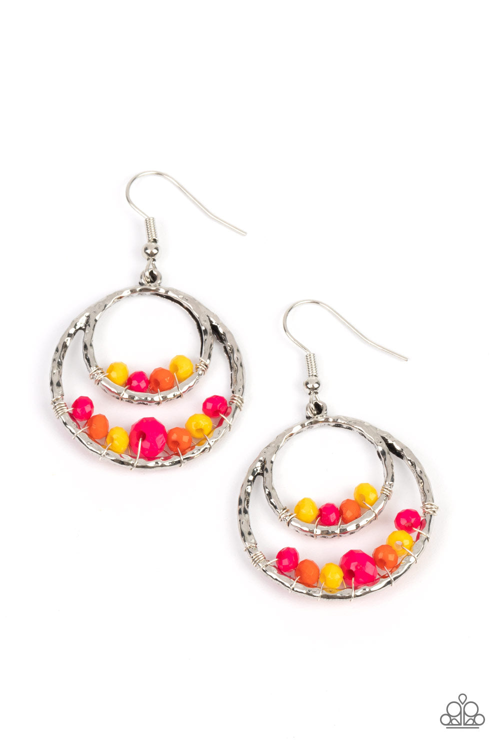 BUSTLING BEADS MULTI-EARRINGS