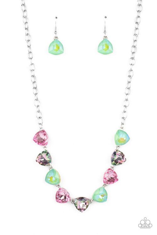 DREAMY DRAMA GREEN-NECKLACE