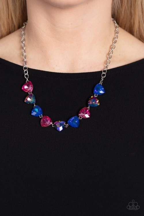 DREAMY DRAMA BLUE-NECKLACE