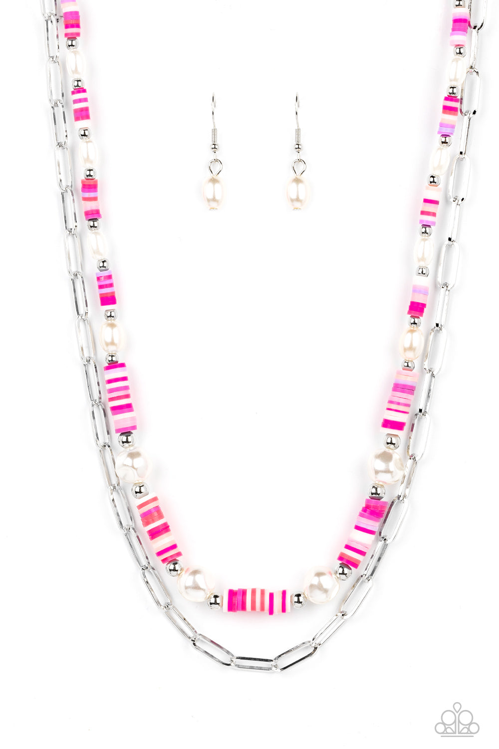 TIDAL TRENDSETTER PINK-NECKLACE