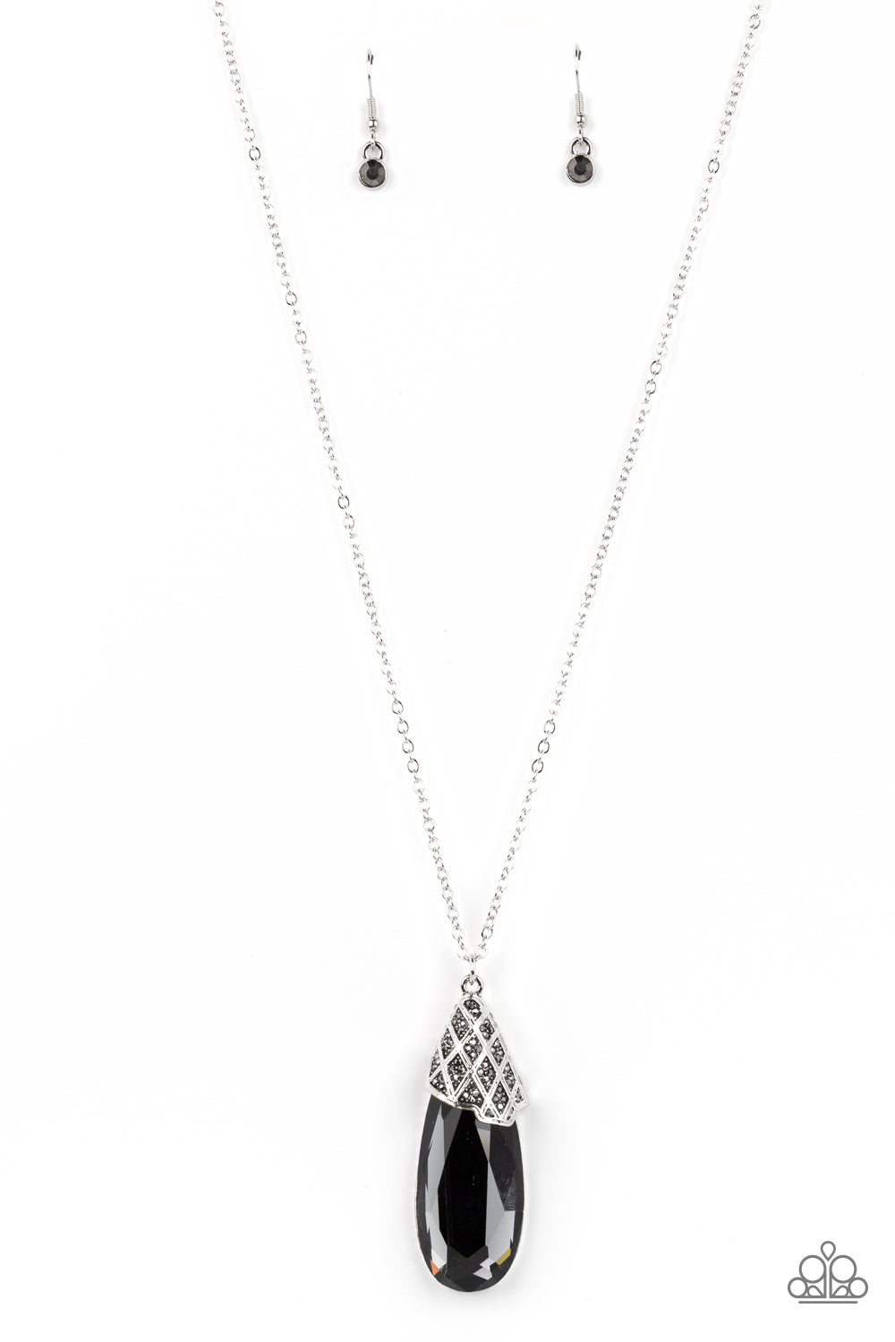 DIBS ON THE DAZZLE SILVER-NECKLACE