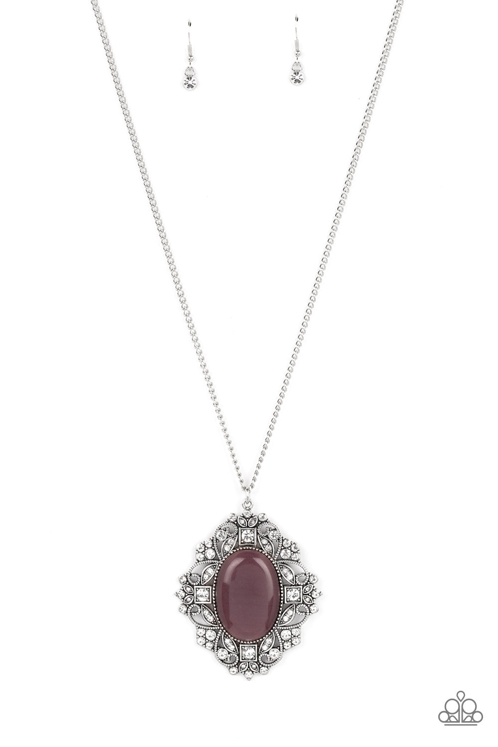 DREAM BOARD DAZZLE PURPLE-NECKLACE