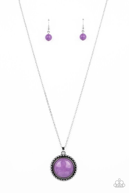 SONORAN SUMMER PURPLE-NECKLACE