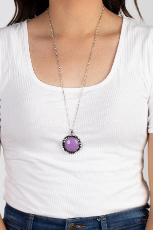 SONORAN SUMMER PURPLE-NECKLACE