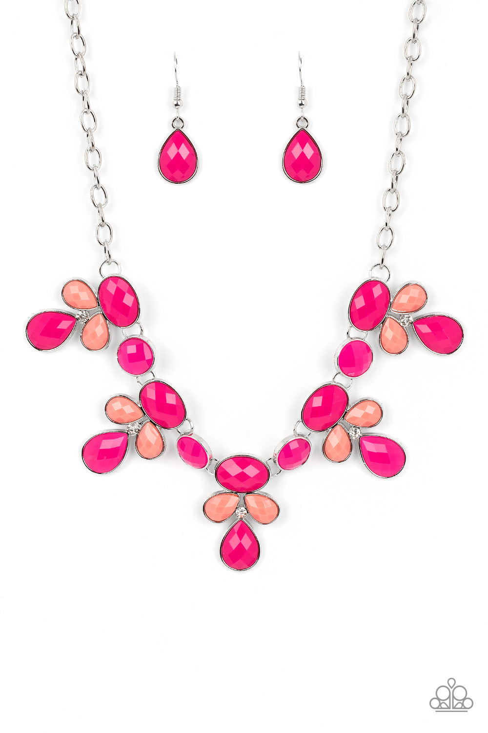 MIDSUMMER MEADOW PINK-NECKLACE