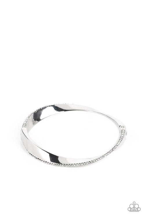 ARTISTICALLY ADORNED WHITE-BRACELET