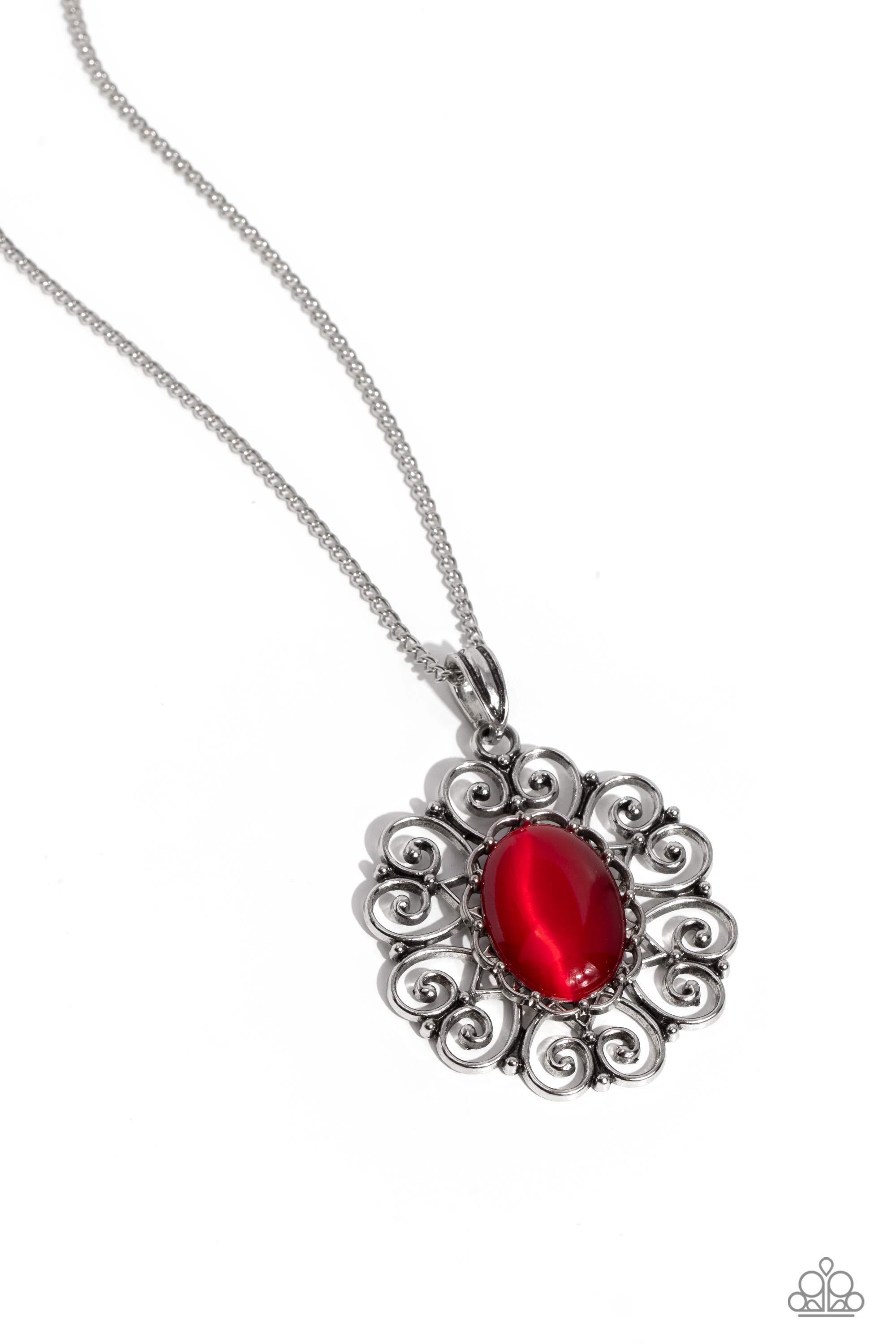 SENTIMENTAL SABBATICAL RED-NECKLACE